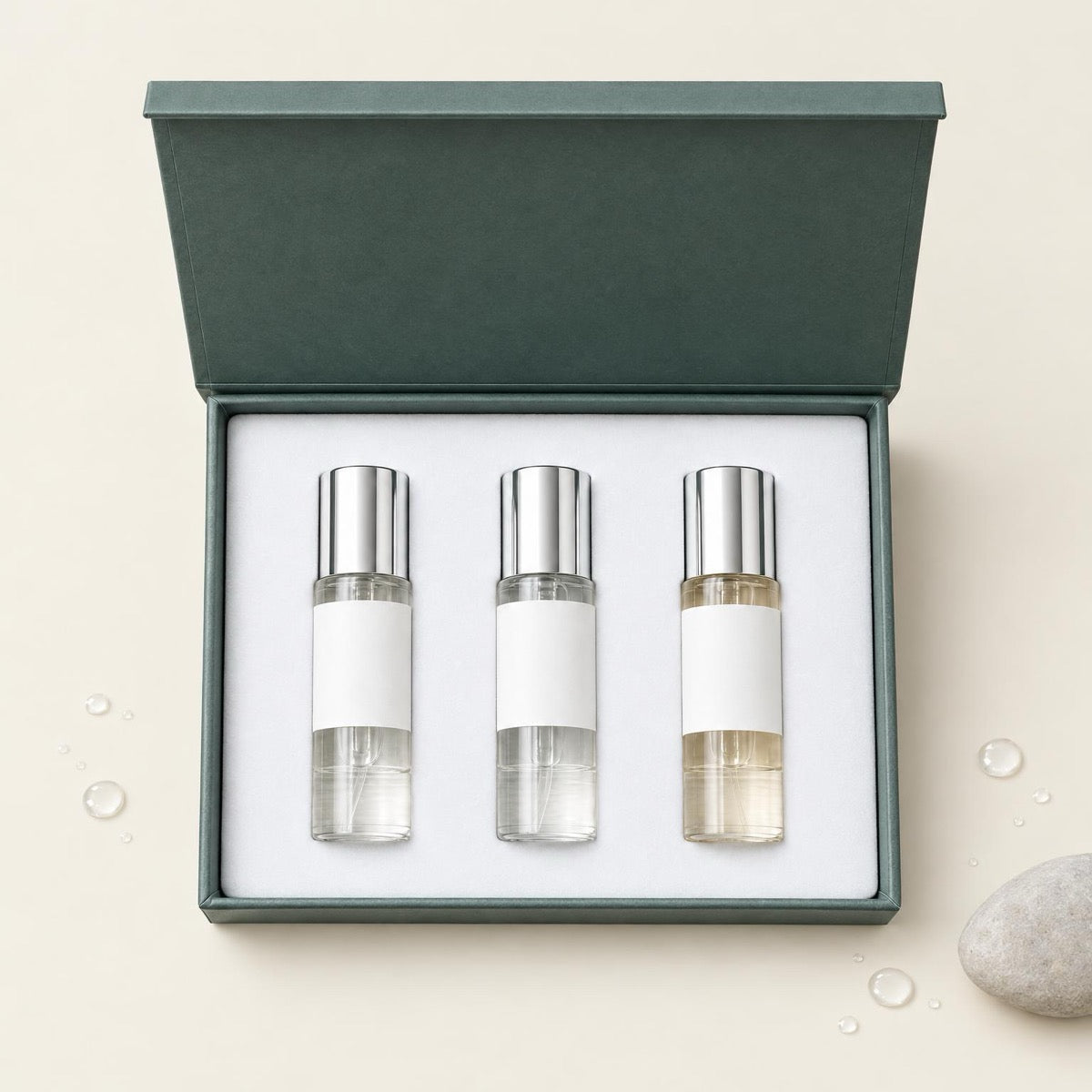 Fresh & Clean gift box with three 5ml vials