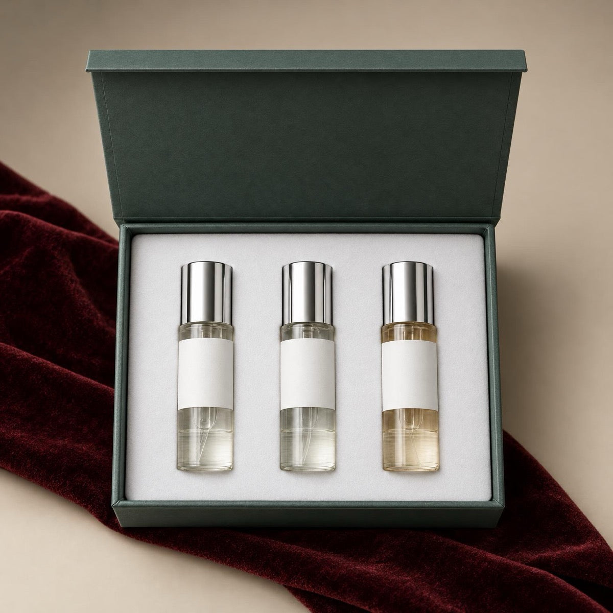 Date Night gift box with three 5ml vials